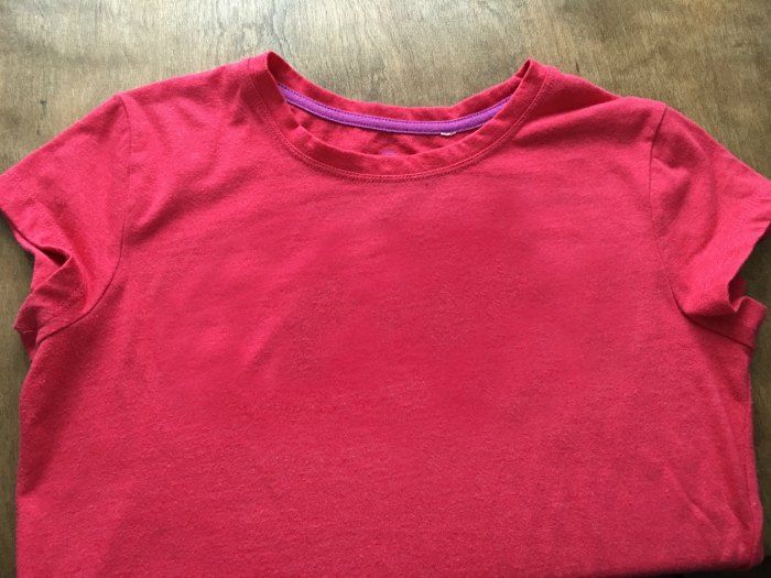 cerise pink tshirt